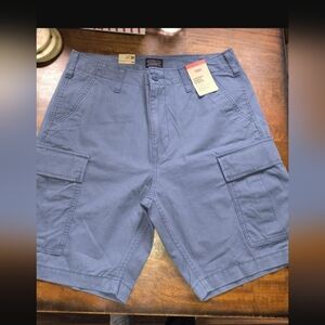 Men's Levi Blue Cargo Shorts
